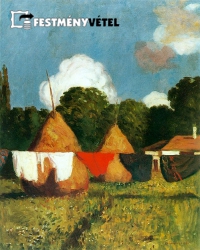 Iványi Grünwald Béla - Ruhaszárítás 