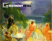 Festmény címe:Teraszon | Festő neve: Márffy Ödön
