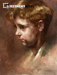 Karlovszky Bertalan - Fiú arcképe 